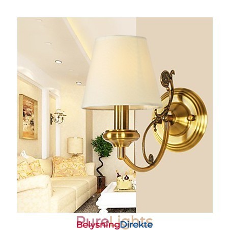 Klassiske Vegglamper Til Soverom Enkel Vegglampe I Metall Til Stue Bar Kafé Gang Balkong Vegglampe