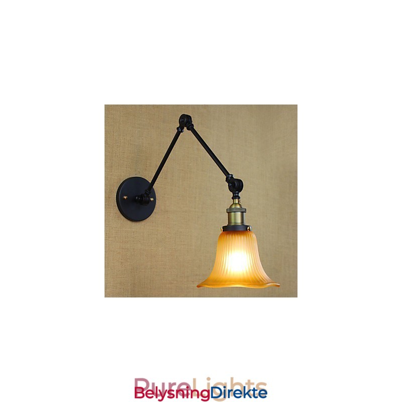 Vegglamper Baderomsbelysning Utendørs Vegglamper Lesevegglamper Rustikk Hytte Metall