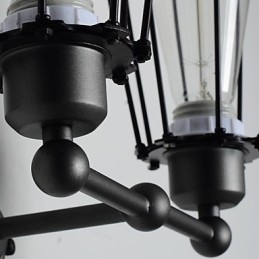 Loft Amerikansk Landlig Jernkunst Antikk Vegglampe Industri Lys