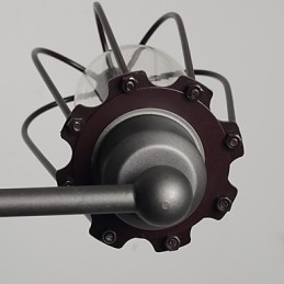 Loft Amerikansk Landlig Jernkunst Antikk Vegglampe Industri Lys