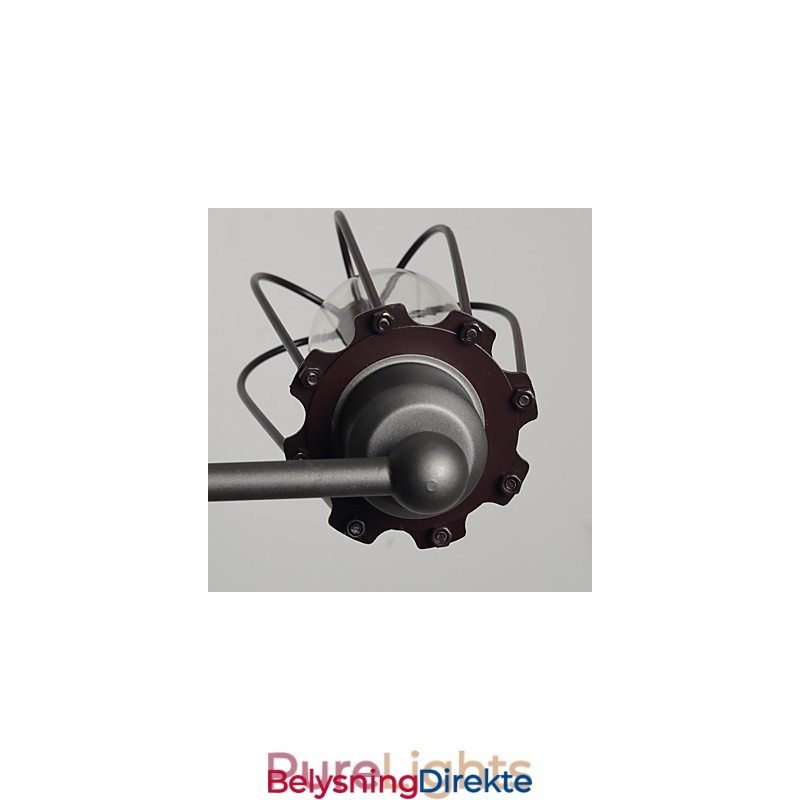 Loft Amerikansk Landlig Jernkunst Antikk Vegglampe Industri Lys