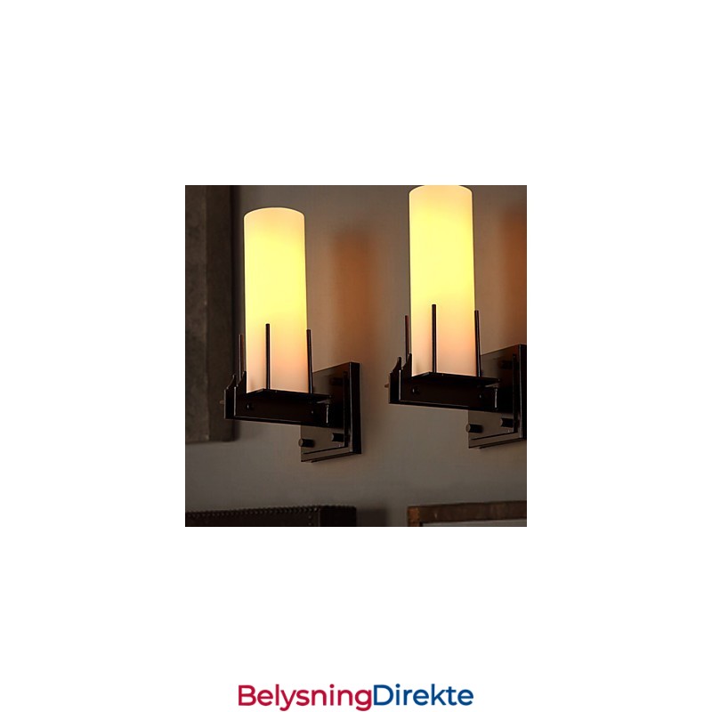Loft Kontraktert Og Moderne Retro Personlighet Lysestake Vegglampe Lys
