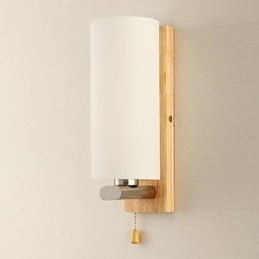 Vegglampe Moderne Samtids Tre Bambus