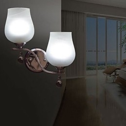 Krystall Vegglampe Moderne Samtids Metall