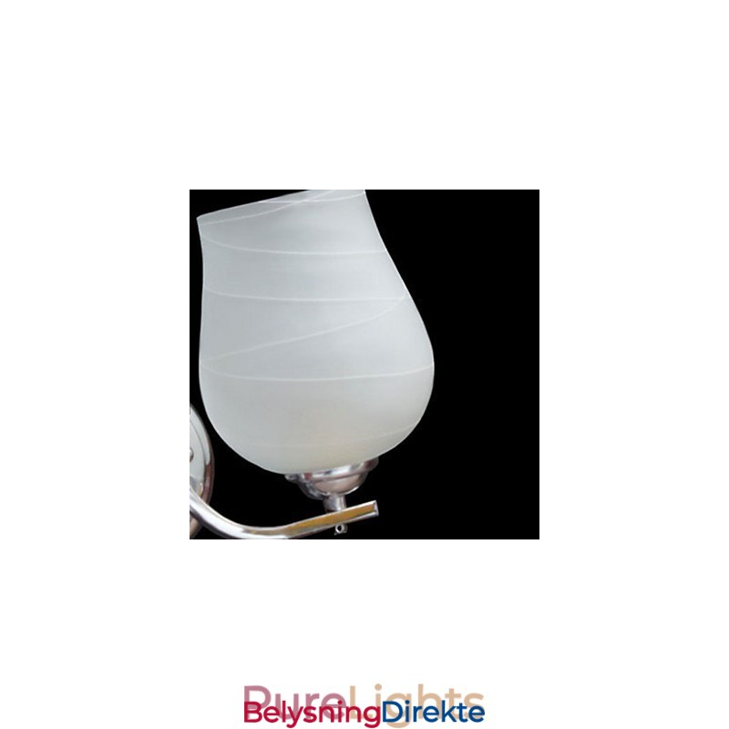 Krystall Vegglampe Moderne Samtids Metall