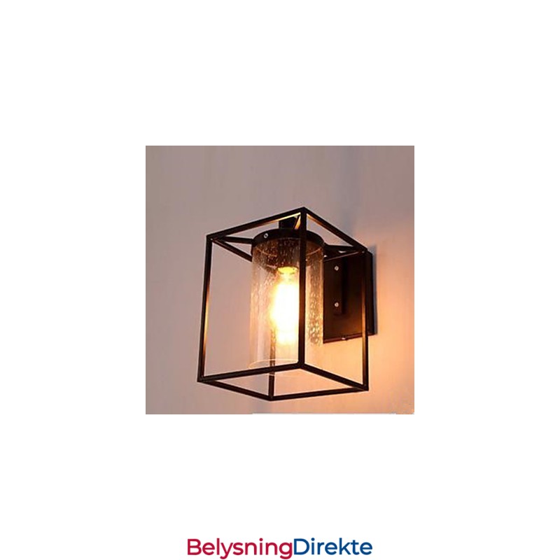 Amerikansk Landlig Personlighet Loft Nordisk Kontraktstil Regndråpebobleglassvegglampe