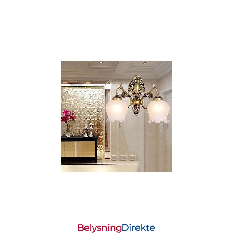 Vegglampetter Moderne Samtids Metall