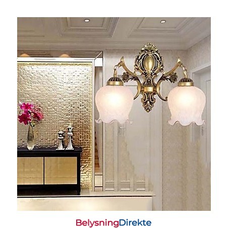 Vegglampetter Moderne Samtids Metall