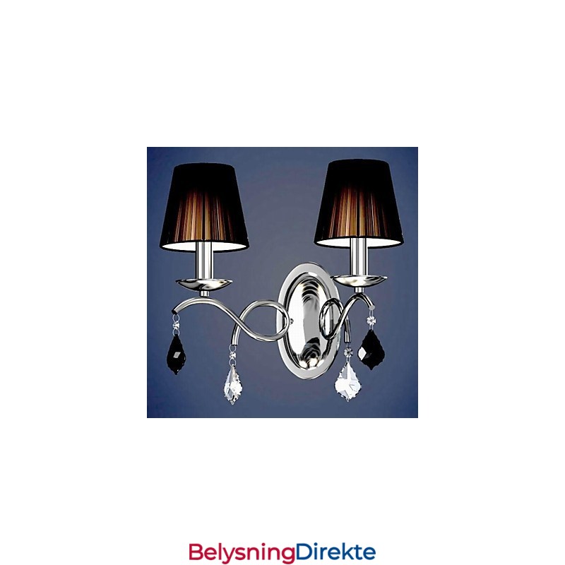 Vegglampetter Moderne Samtids Metall