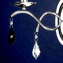 Vegglampetter Moderne Samtids Metall