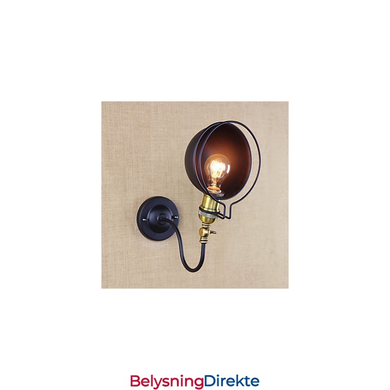 Vegglampetter Svinglamper Lesevegglamper Ministil Rustikk Lodge Metall