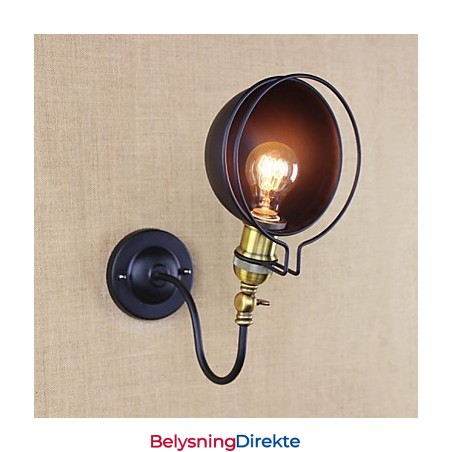 Vegglampetter Svinglamper Lesevegglamper Ministil Rustikk Lodge Metall