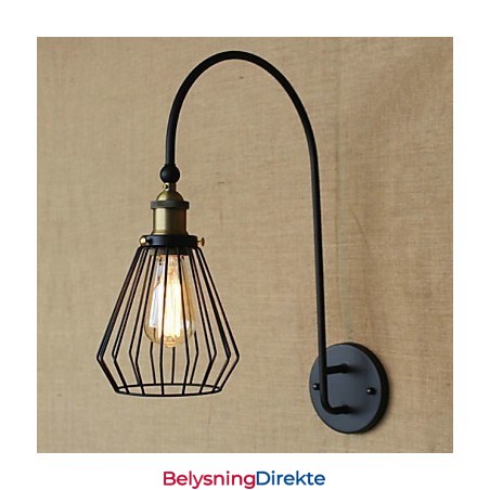 Nordisk Middelhavsstil Retro Mote Kreativ Stor Enkelthodet Dekorativ Vegglampe