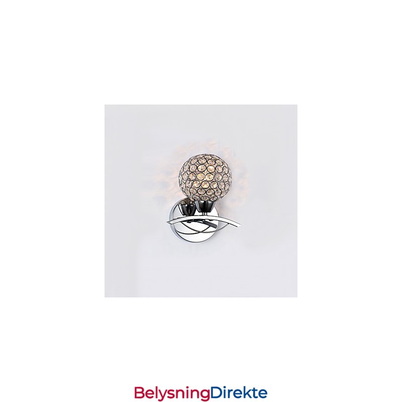 Vegglampe Leselamper Krystall Ministil Moderne Samtids Metall