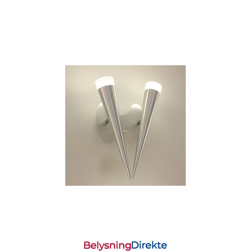 Vegglampetter Moderne Samtids Metall