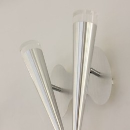 Vegglampetter Moderne Samtids Metall