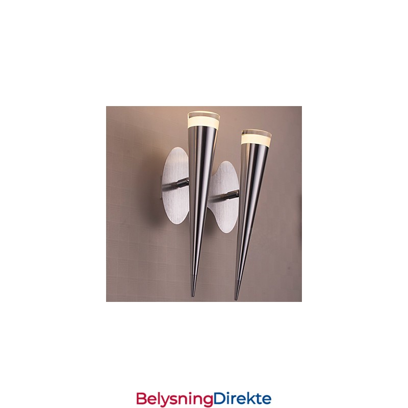 Vegglampetter Moderne Samtids Metall