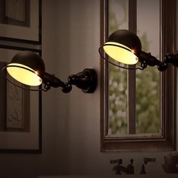 Den Kreative Industriens Sammenleggbare Personlighet Retro Korridorvegglampe