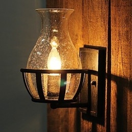 Vegglampetter Moderne Samtids Metall