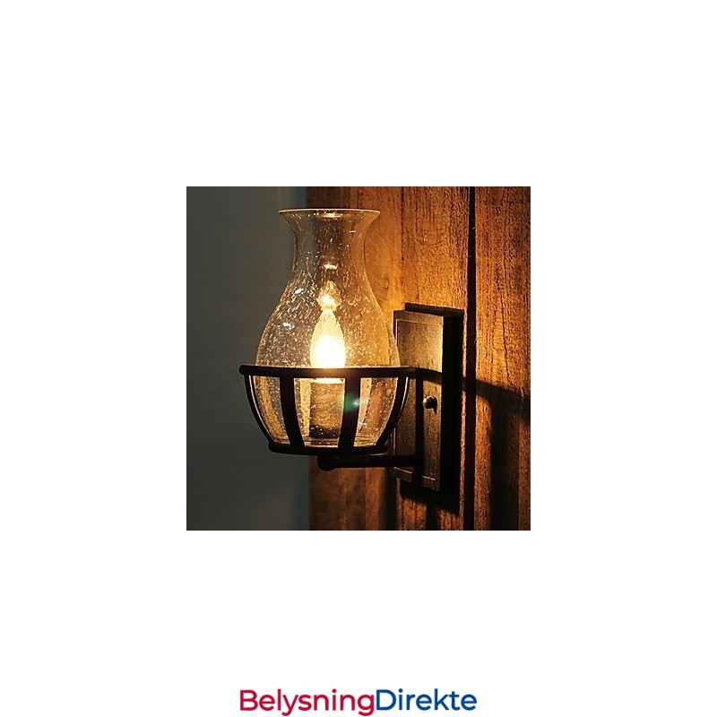 Vegglampetter Moderne Samtids Metall