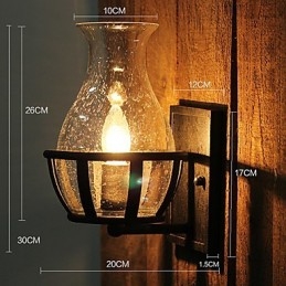 Vegglampetter Moderne Samtids Metall