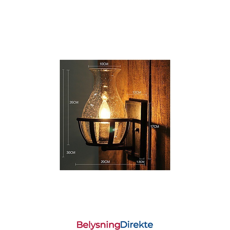 Vegglampetter Moderne Samtids Metall