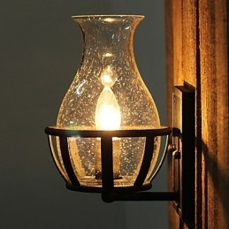 Vegglampetter Moderne Samtids Metall