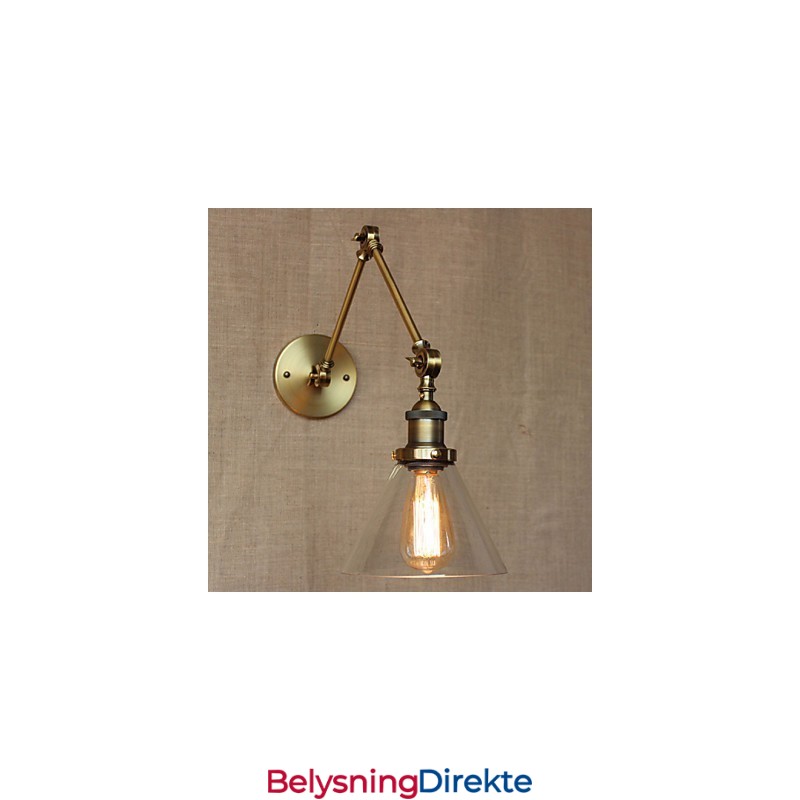 Retro Vintage Store Eksklusivt Designet Moderne Bronse Kirke Lobby Dekorert Soverom Vegglampe