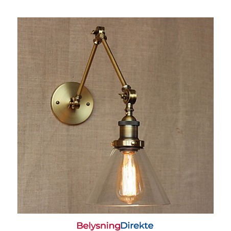 Retro Vintage Store Eksklusivt Designet Moderne Bronse Kirke Lobby Dekorert Soverom Vegglampe