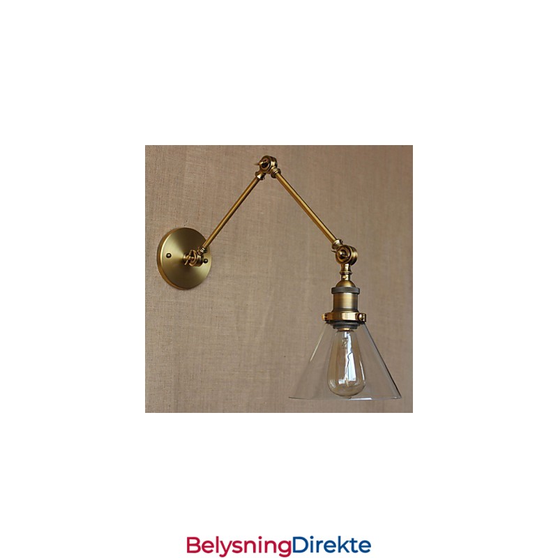 Retro Vintage Store Eksklusivt Designet Moderne Bronse Kirke Lobby Dekorert Soverom Vegglampe