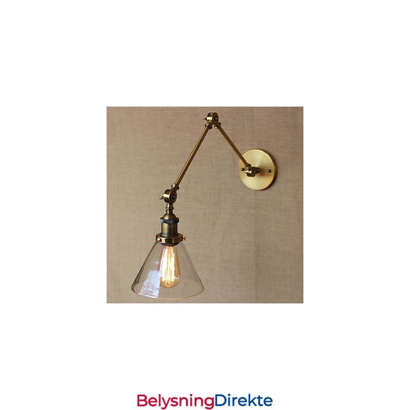 Retro Vintage Store Eksklusivt Designet Moderne Bronse Kirke Lobby Dekorert Soverom Vegglampe