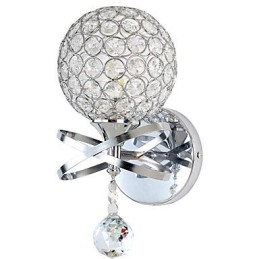 Krystallvegglampe Moderne Samtidsstil G9 Metall