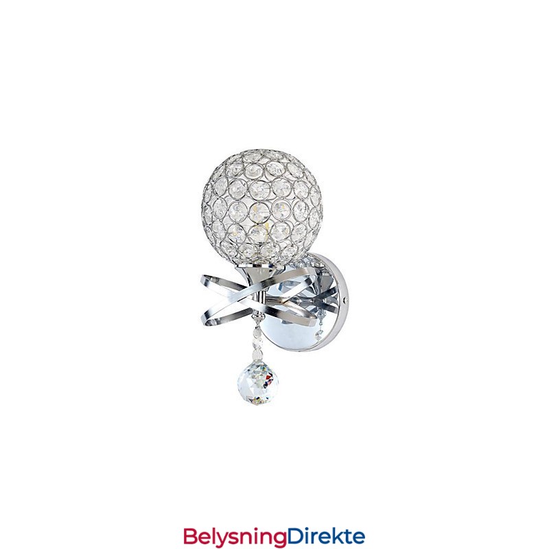 Krystallvegglampe Moderne Samtidsstil G9 Metall