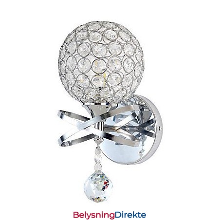 Krystallvegglampe Moderne Samtidsstil G9 Metall