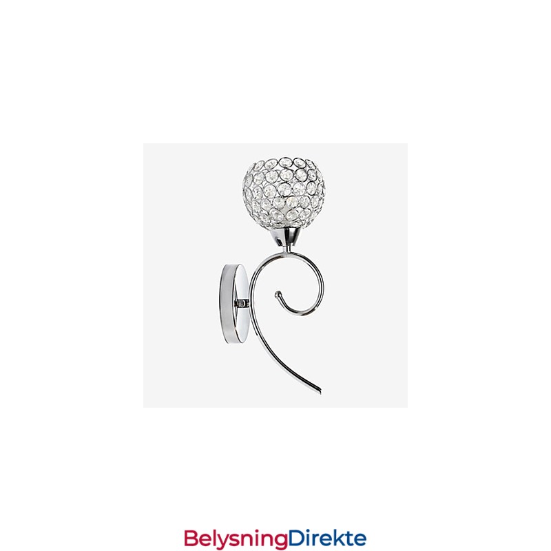 Vegglampe Leselamper Krystall Ministil Moderne Samtids Metall