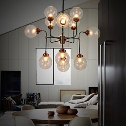 Magiske Bønner Droplight Kreativ Av Individuell Karakterlampe Smijernsindustri Vind