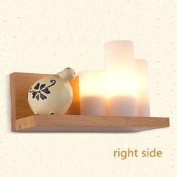 Vegglampe Moderne Samtids Tre Bambus