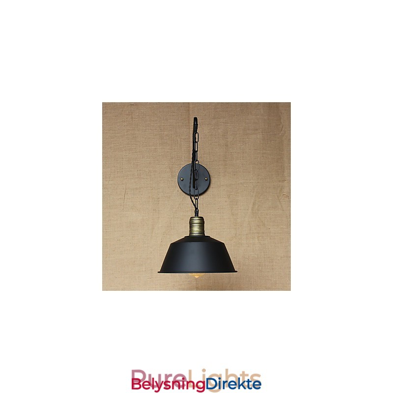 Enkel Og Kreativ Personlighet Vegglampe Industrikjede Amerikansk Retro Jern Midtgang Soverom Nattbordslampe