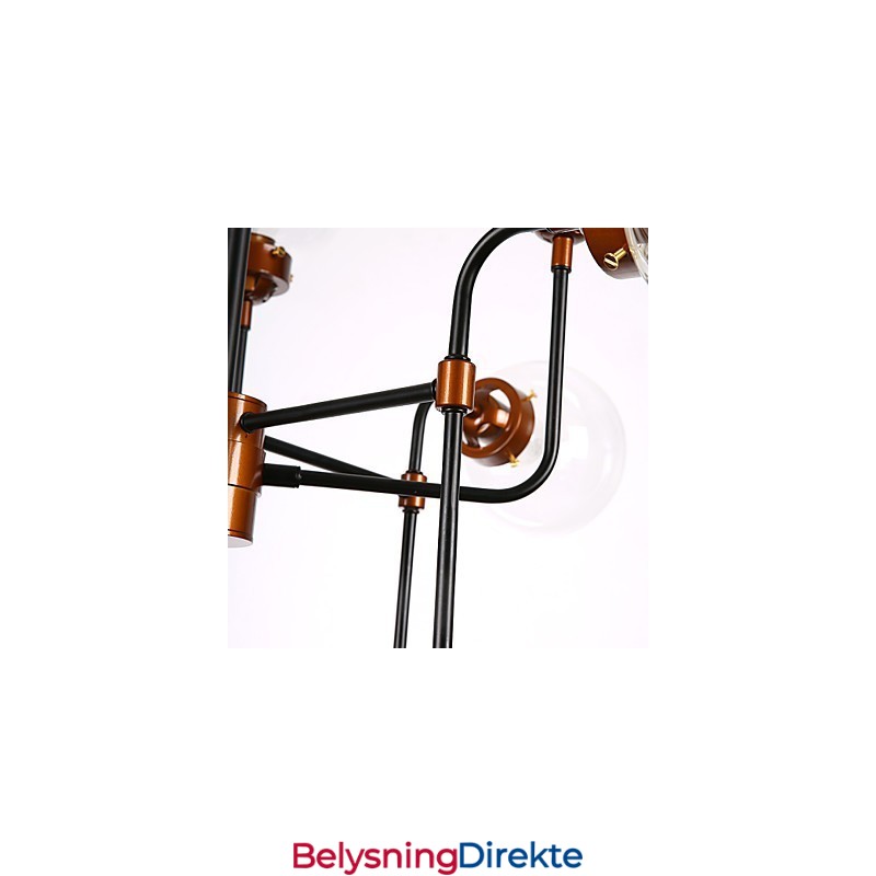 Magiske Bønner Droplight Kreativ Av Individuell Karakterlampe Smijernsindustri Vind