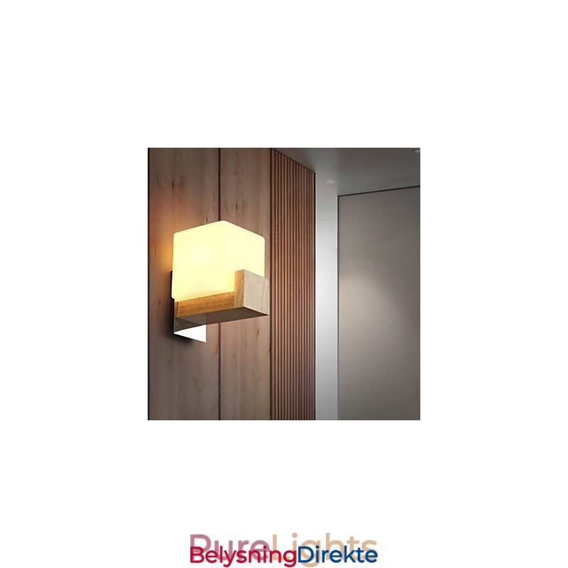 Vegglampetter Ministil Moderne Samtidsstil Tre Bambus