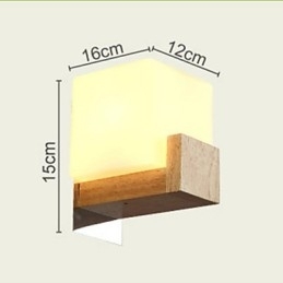 Vegglampetter Ministil Moderne Samtidsstil Tre Bambus