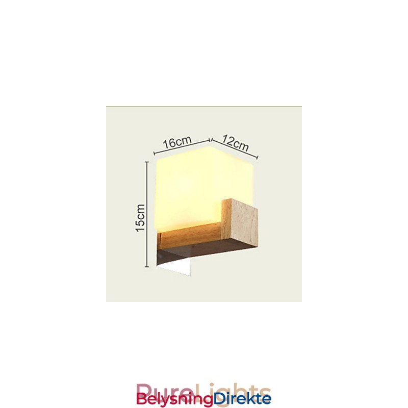 Vegglampetter Ministil Moderne Samtidsstil Tre Bambus