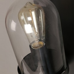 Kreativ Landlig Smijernsvegglampe I Glass