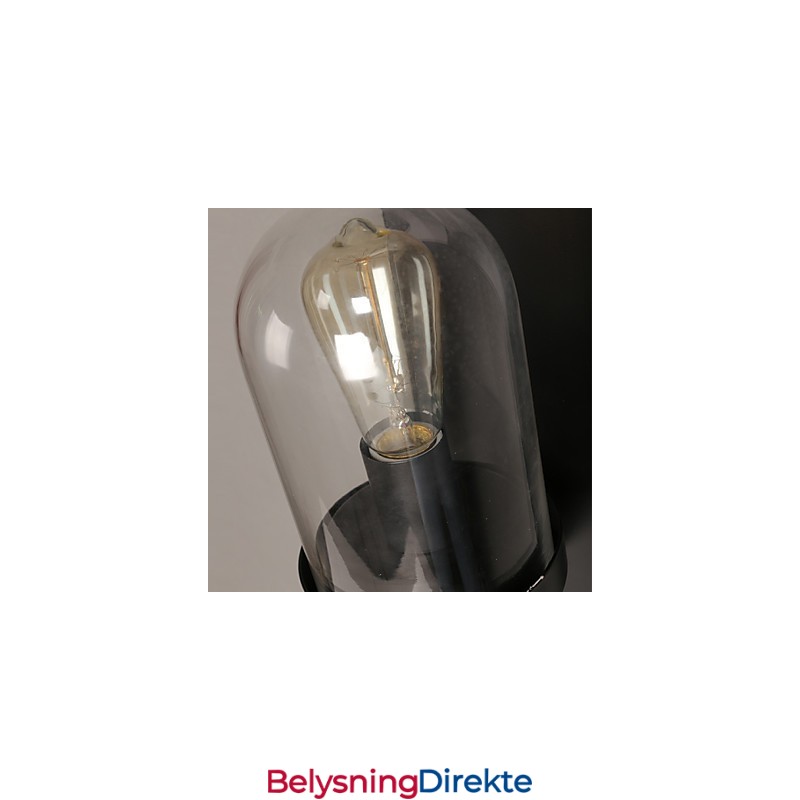 Kreativ Landlig Smijernsvegglampe I Glass
