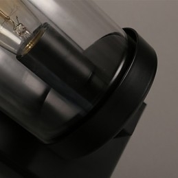 Kreativ Landlig Smijernsvegglampe I Glass