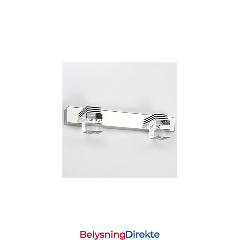 Vegglampetter Baderomsbelysning Veggvaskere Krystall Ministil Moderne Samtidskunst Metall