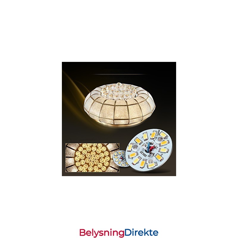 Tradisjonell Klassisk Rustikk Hytte Messing Metall Innfelt