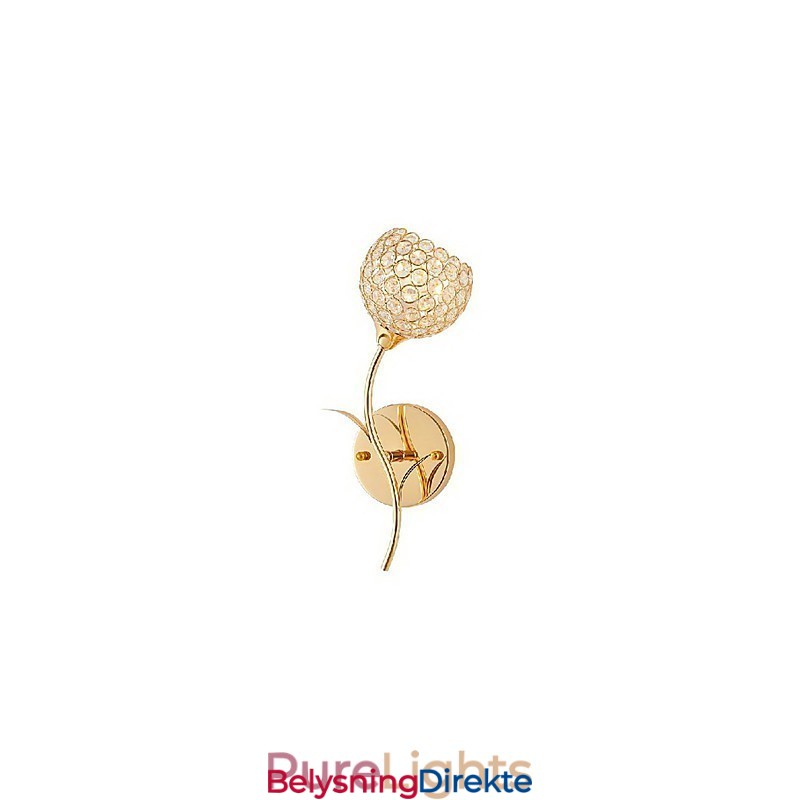 Minimalistisk Moderne Krystallvegglampe