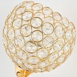 Minimalistisk Moderne Krystallvegglampe