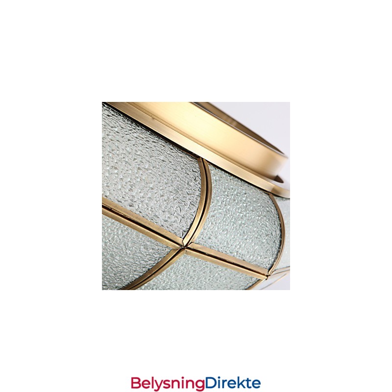 Tradisjonell Klassisk Rustikk Hytte Messing Metall Innfelt